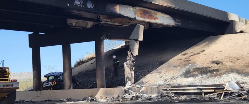 I-10 fully reopens in Arizona following fatal big rig crash into bridge pillar