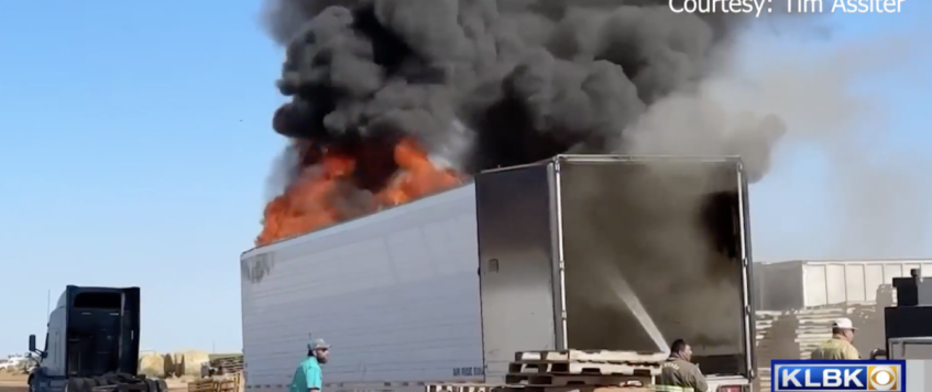 Exploded reefer takes out farmer’s entire truckload of specialty pumpkins 