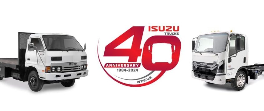 Isuzu Celebrates 40 Years of U.S. Truck Sales